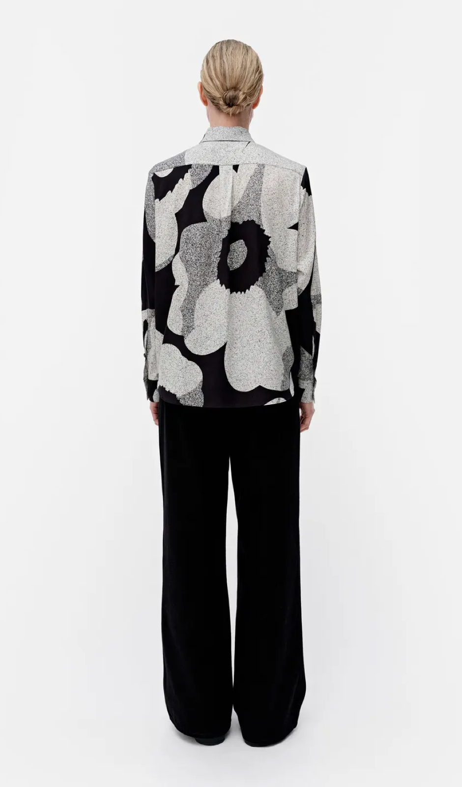 Marimekko Maija Unikko blouse – 919 - silk