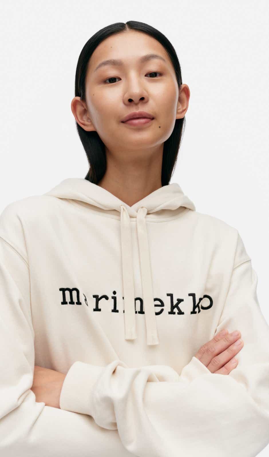 Termi Logo Placement hoodie – organic cotton French terry