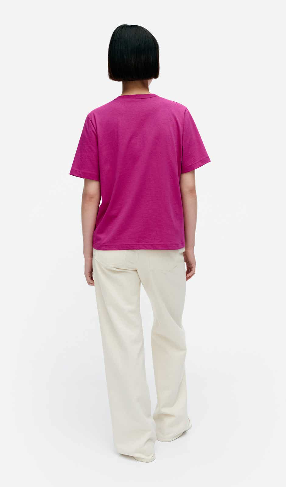 Erna Unikko Placement t-shirt – cotton jersey