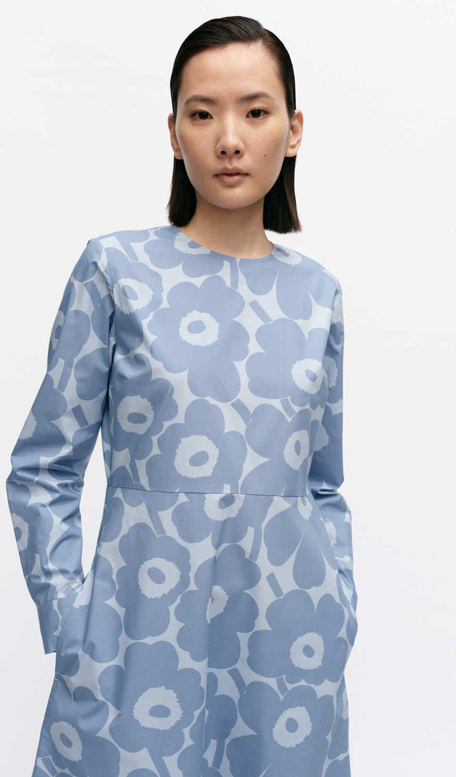 Katse Unikko dress – organic cotton poplin