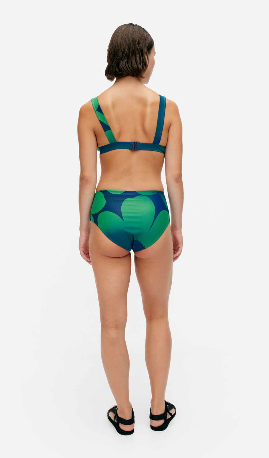 Mearta Unikko bikini top – recycled nylon blend