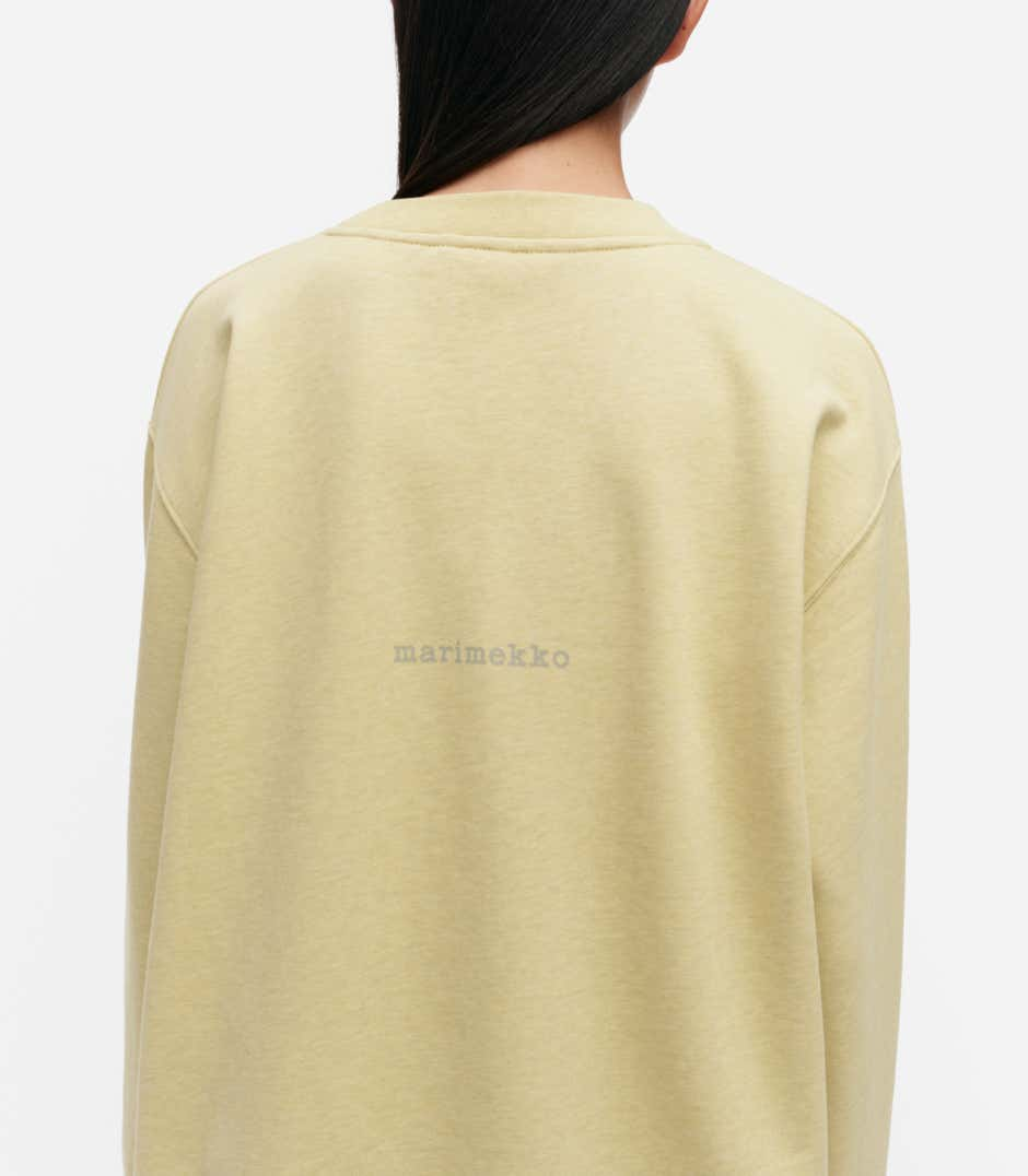 Leiot Unikko Placement sweatshirt – organic cotton French terry