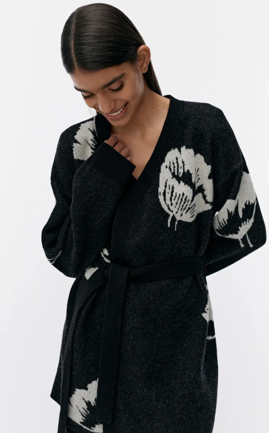 Marimekko Alkaa Myski knitted cardigan – wool – 910