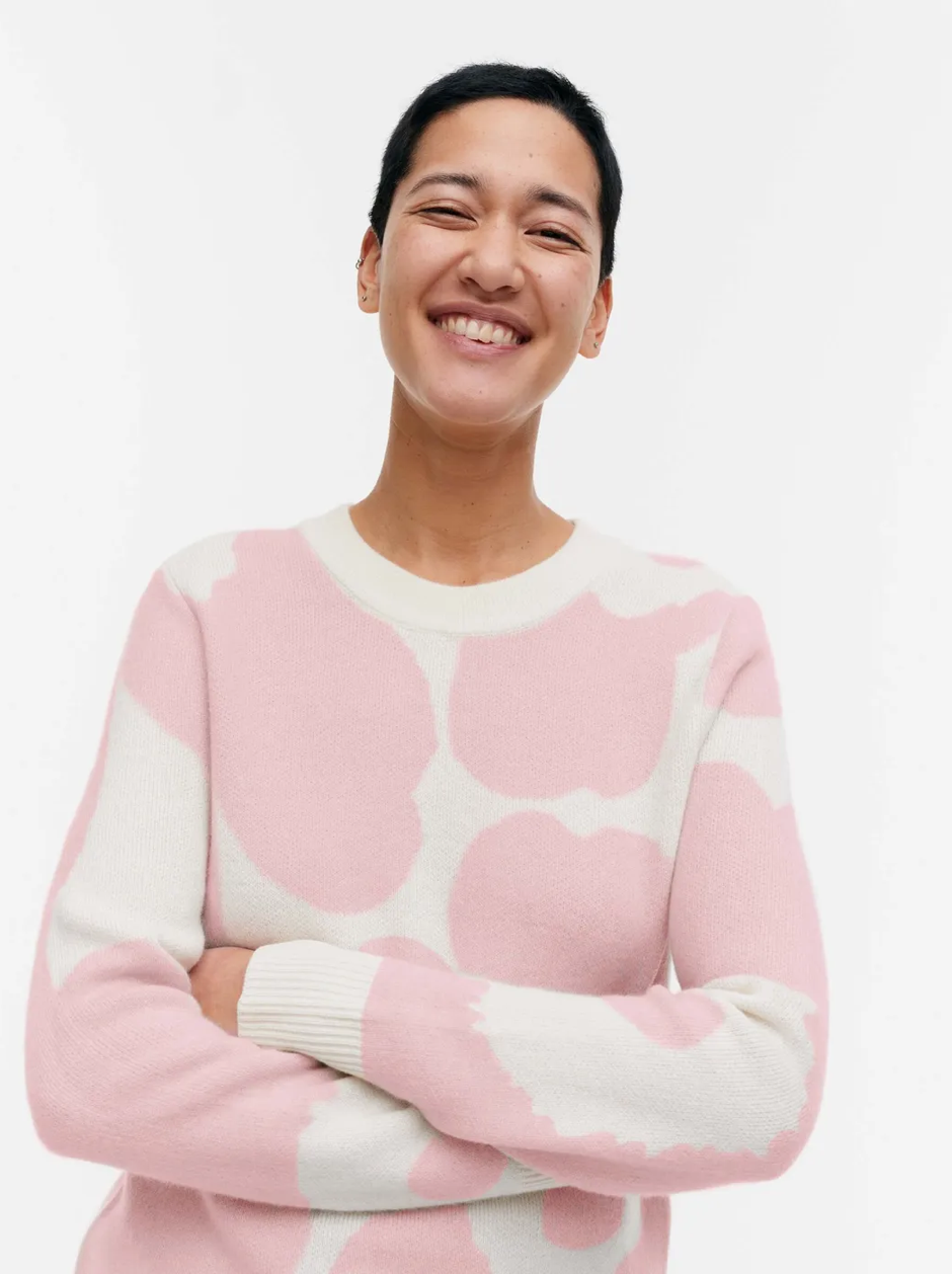 Aukio Unikko knitted pullover – cashmere & wool blend – 333