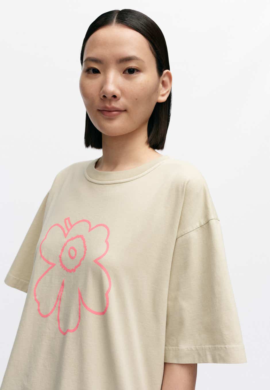Veig Piirto Unikko Placement t-shirt – organic cotton jersey