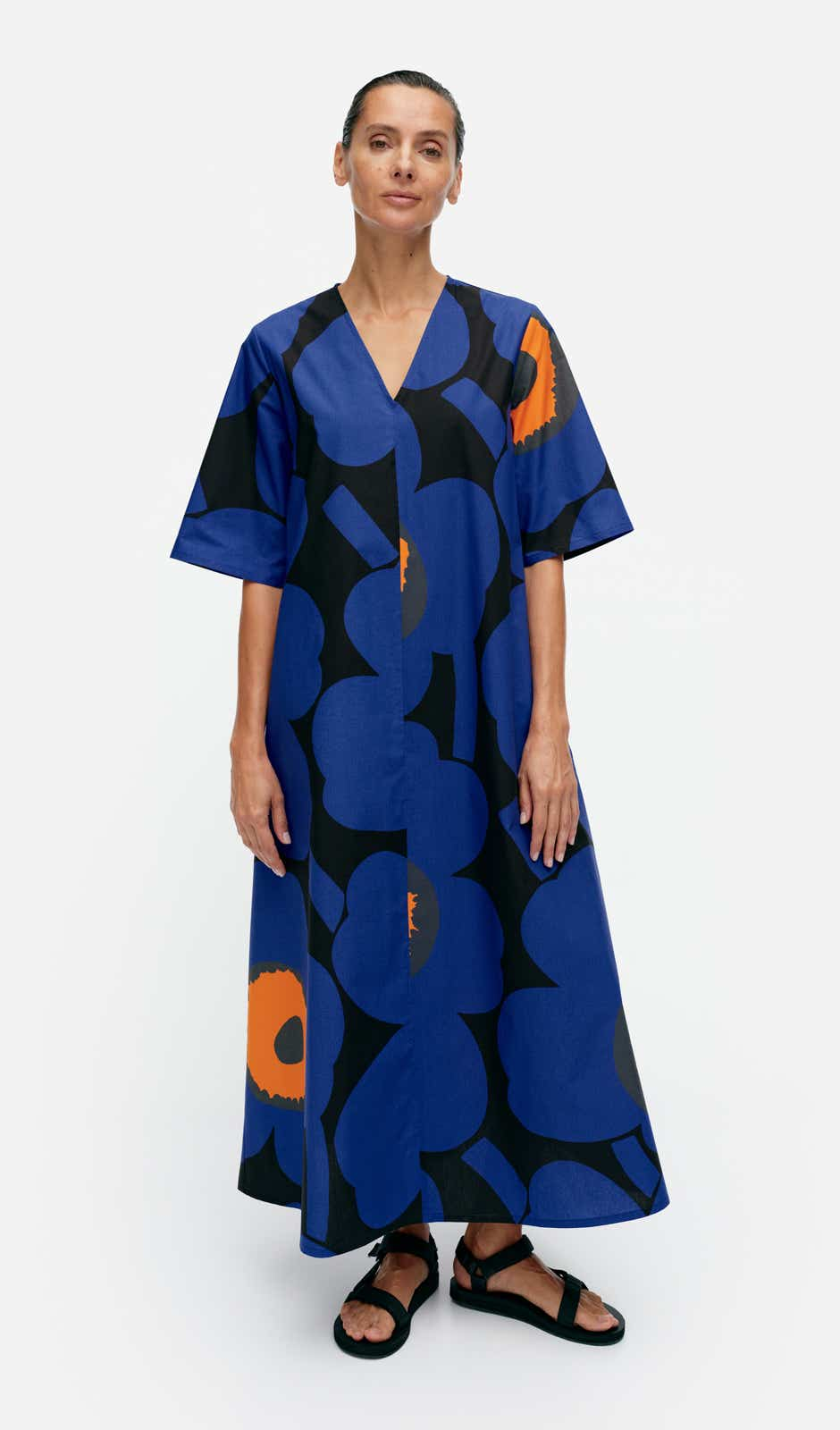  Kellotus Unikko dress – organic cotton poplin