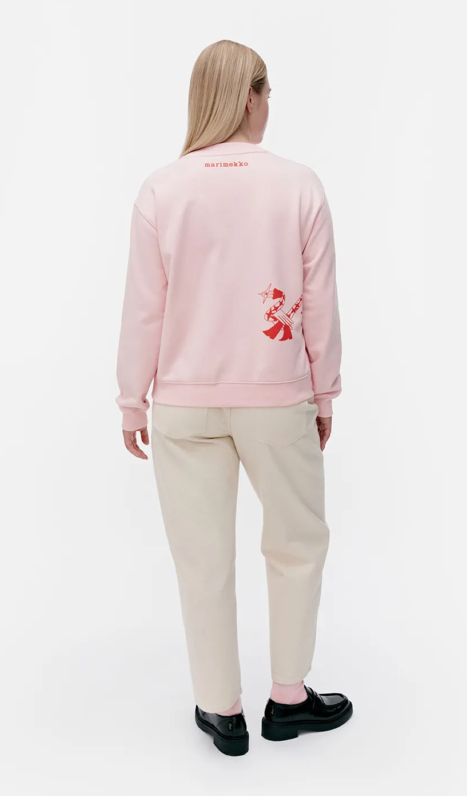 Marimekko Leiot Aureate Glow placement sweatshirt – Organic cotton – 330