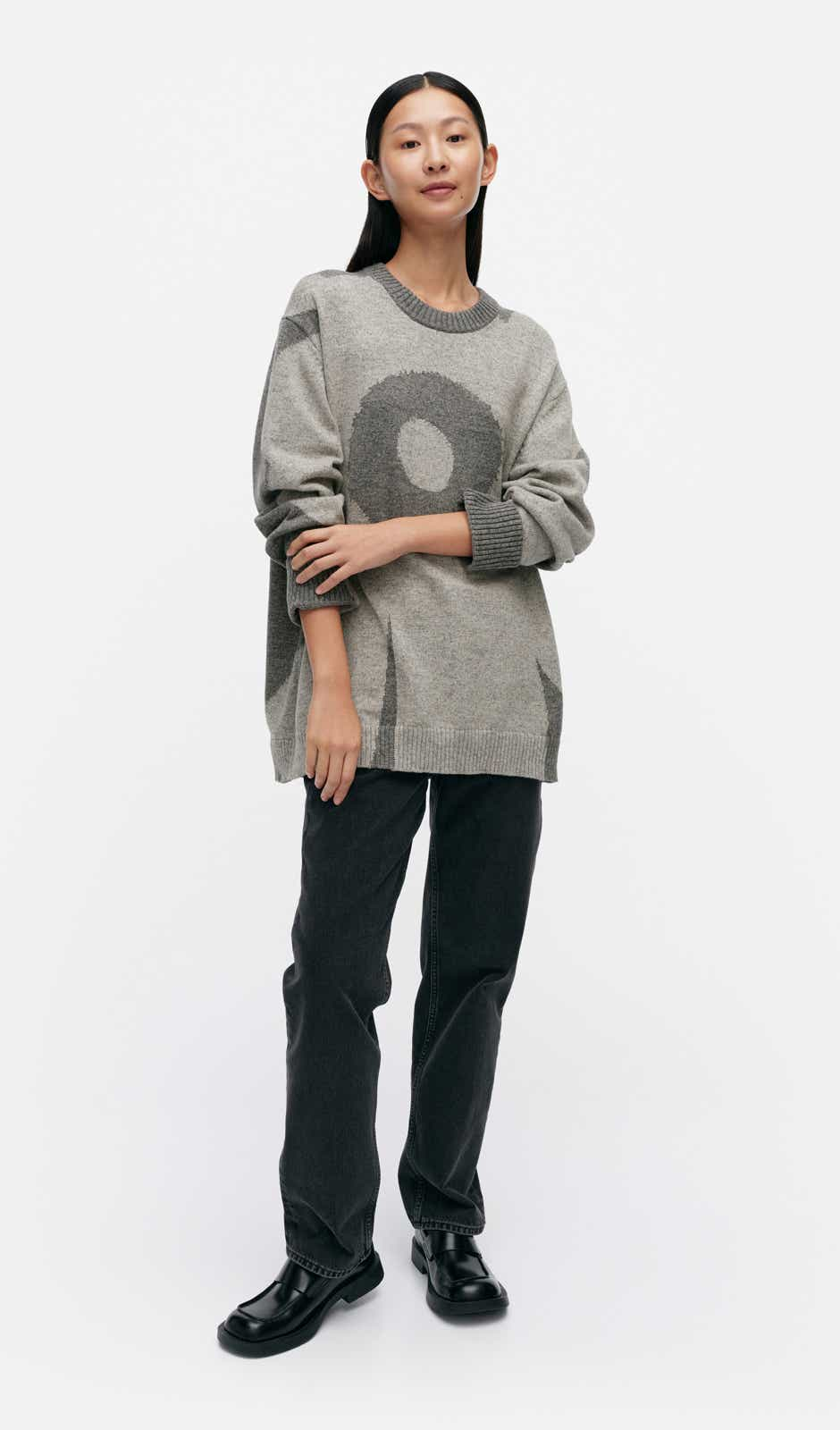 Neutra Unikko jumper – cotton and wool blend