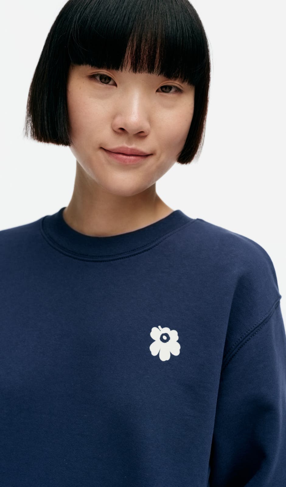  Kioski Leiot Unikko Placement sweatshirt – organic cotton French terry