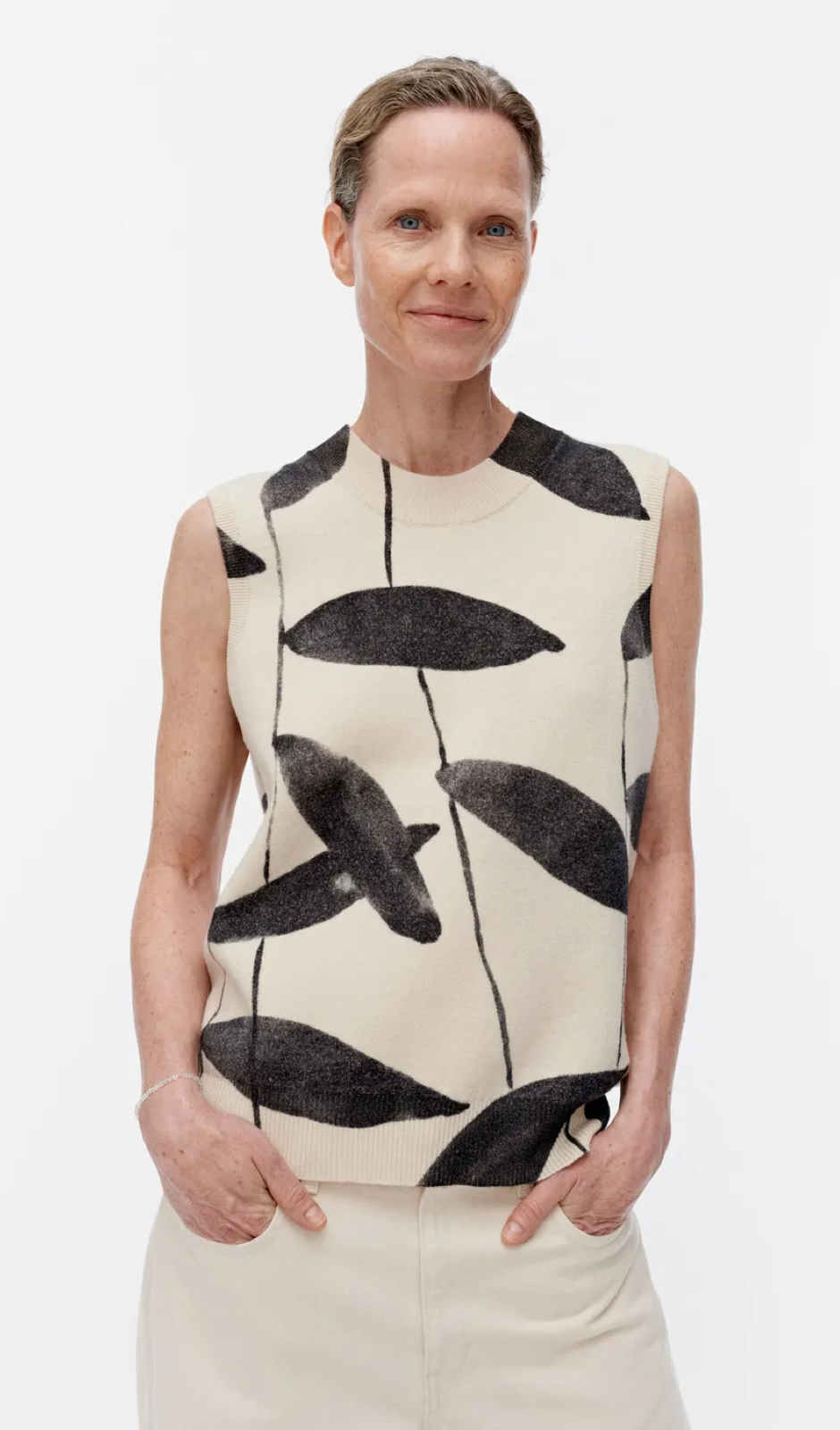 Marimekko Profiili Aita shirt - 191 - cotton & wool blend