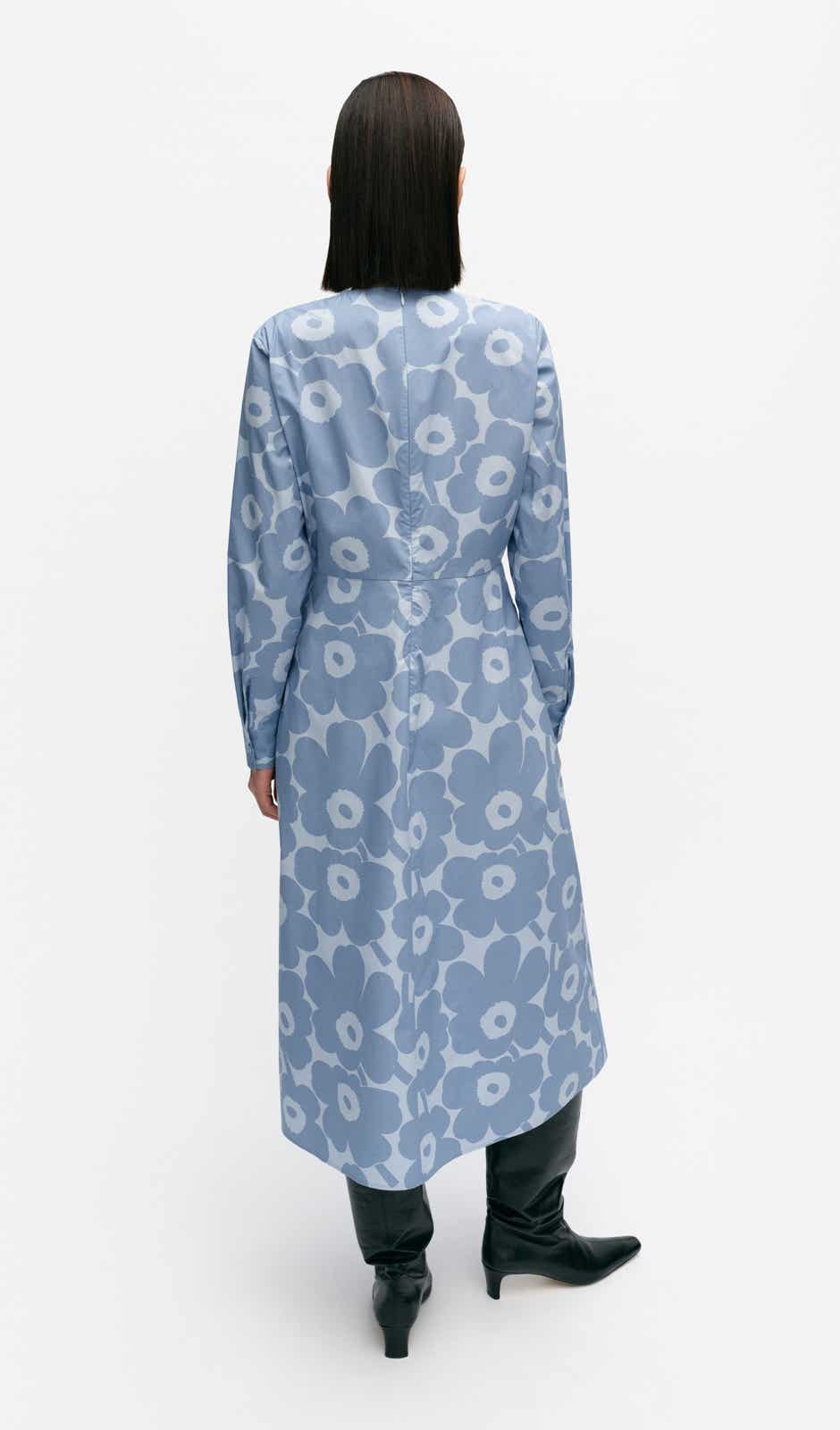 Katse Unikko dress – organic cotton poplin