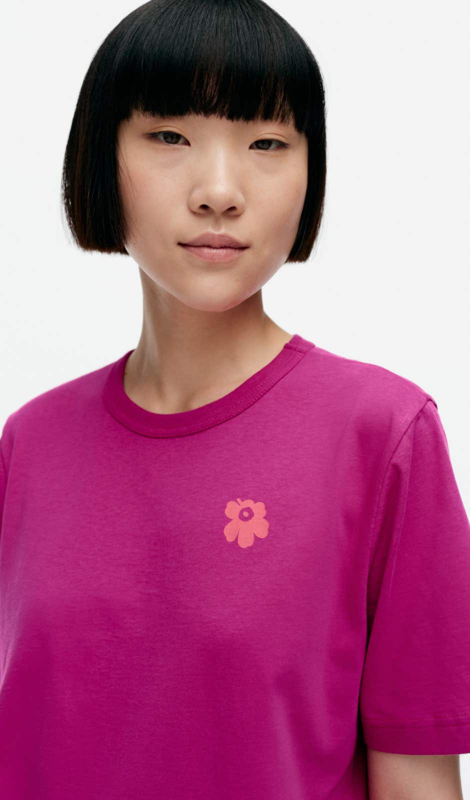 Erna Unikko Placement t-shirt – cotton jersey