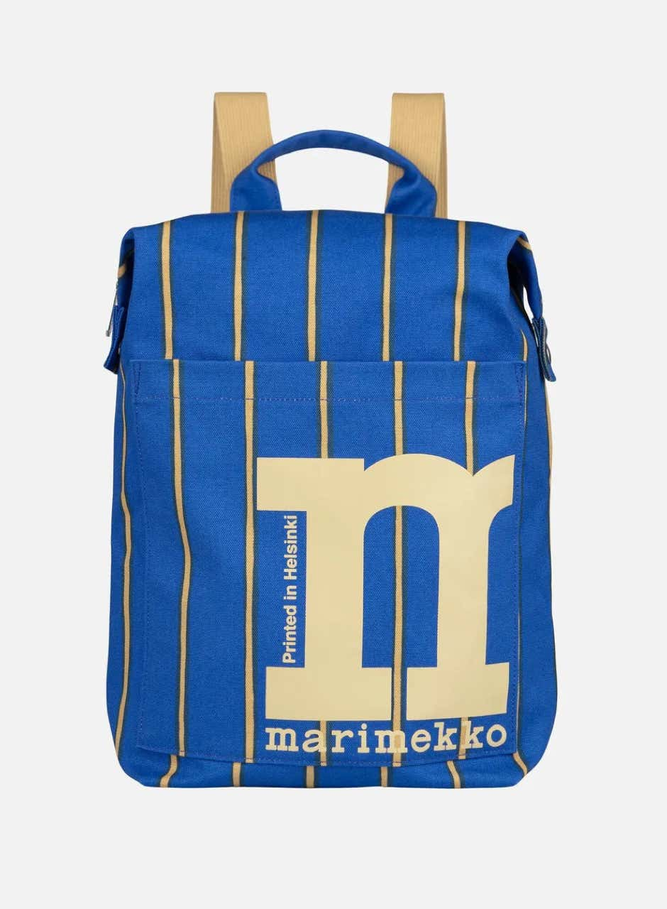 Marimekko Mono Backpack Puhveli 520 shoulder bag – 42,50 x 38,50 x 14 cm – organic cotton