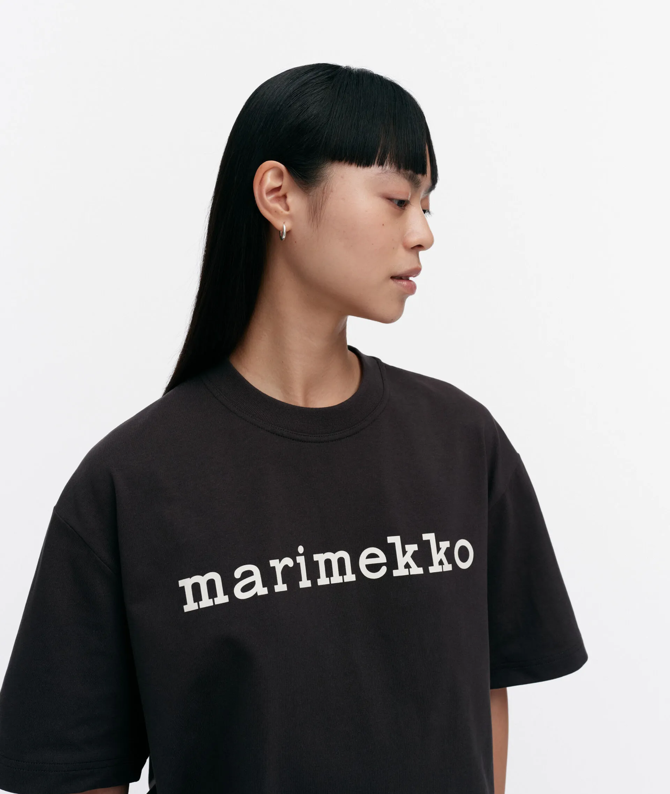 Marimekko  Veisto Logo Placement shirt – 991 - organic cotton jersey