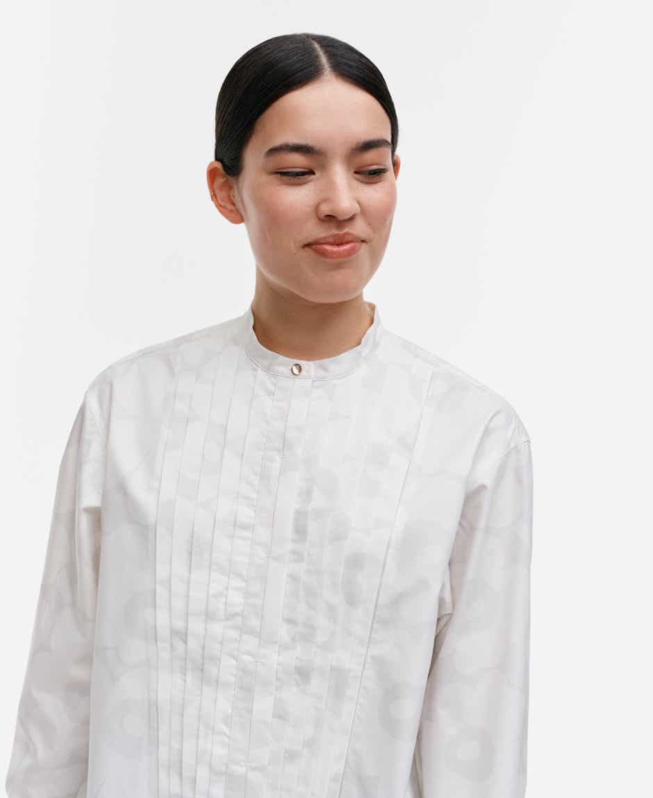 Heti Unikko shirt – organic cotton poplin – 110