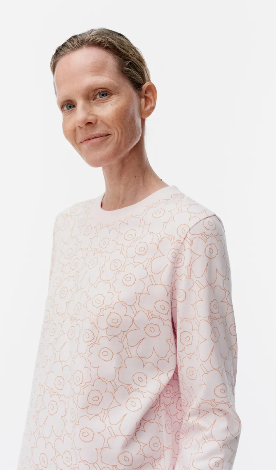 Marimekko Sekunti Piirto Unikko jersey shirt – 380 - organic cotton jersey