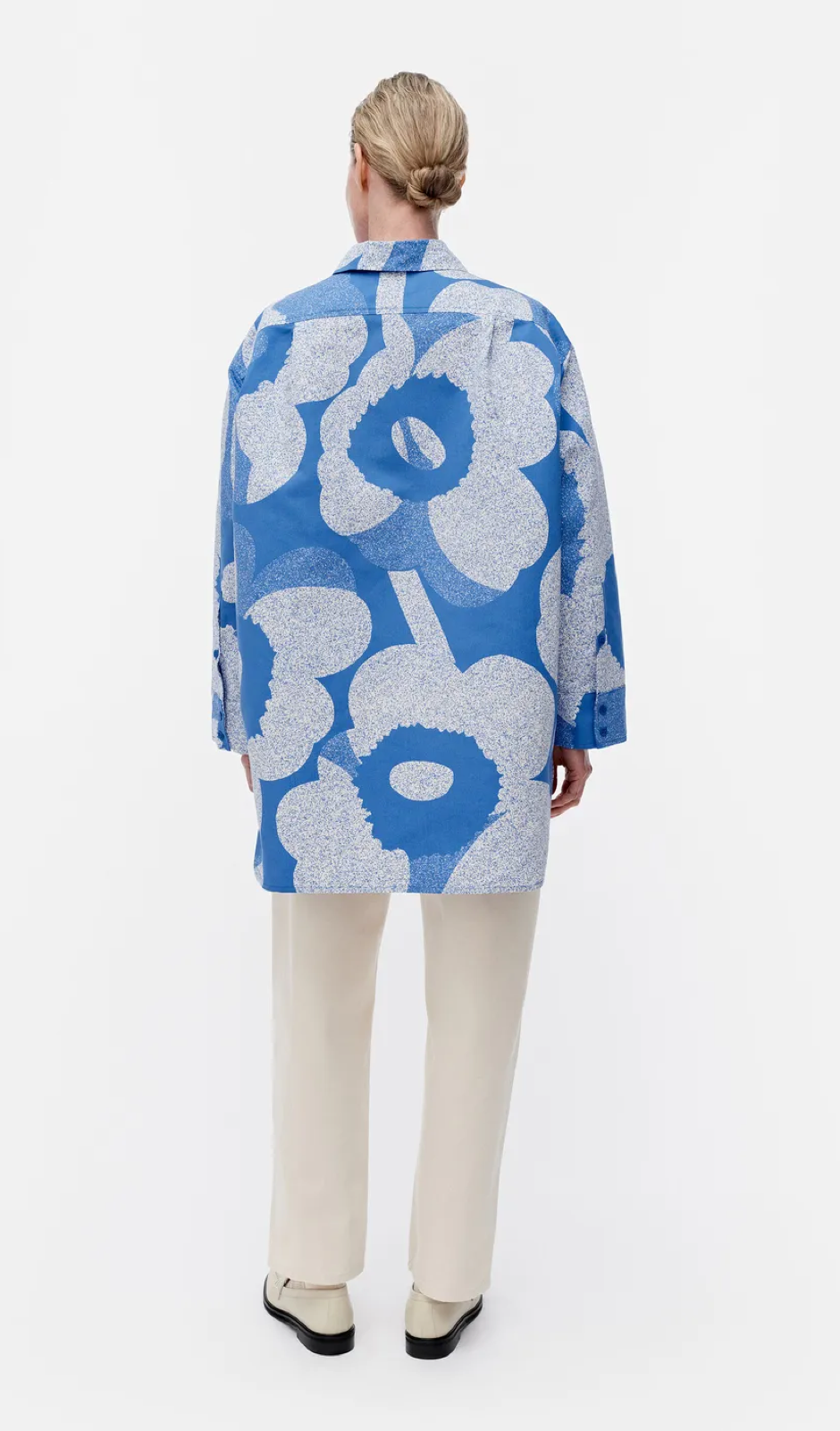 Marimekko Heitto Unikko blouse – 515 - cotton & linen