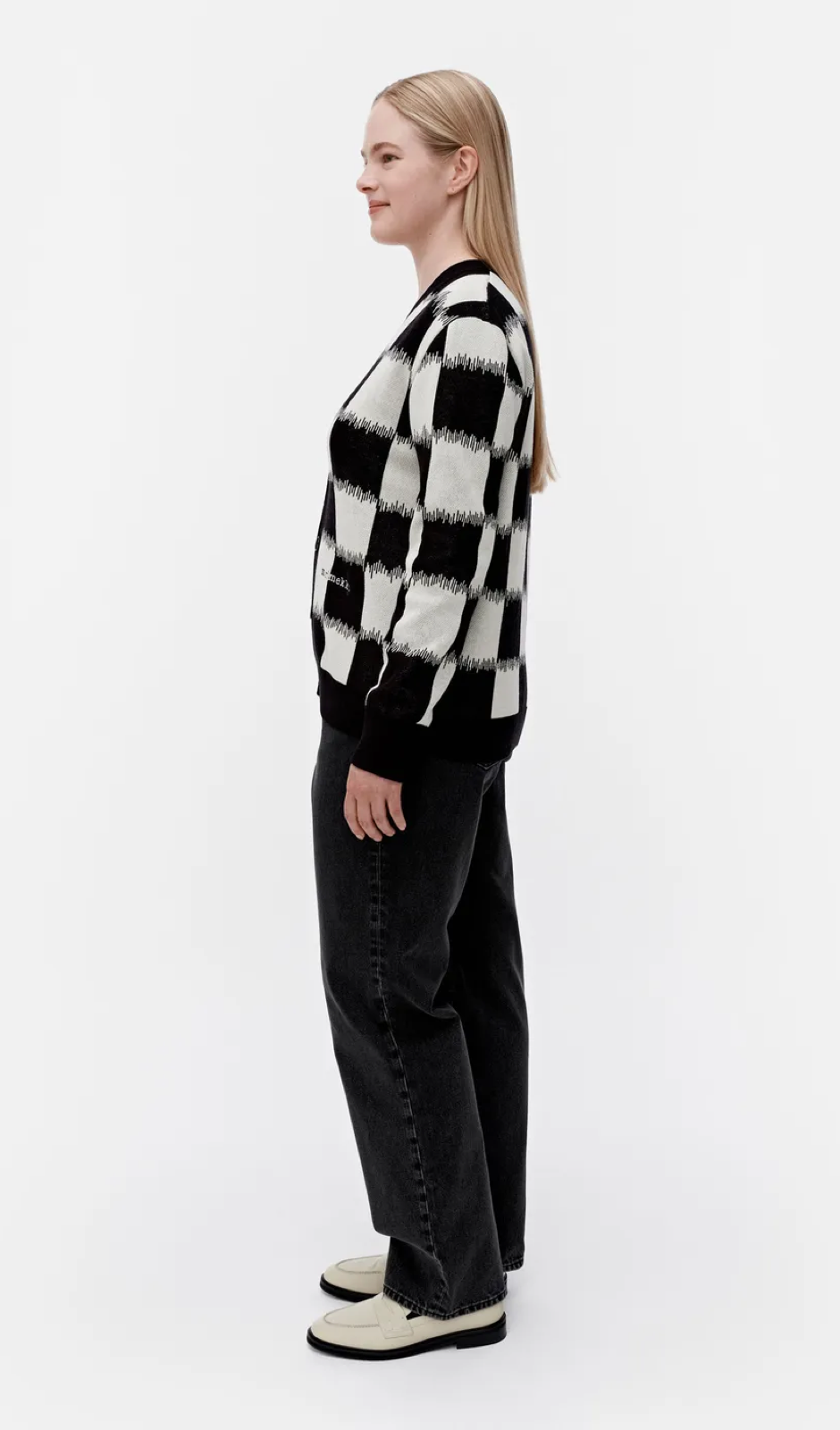 Marimekko Suuruus Jäkälä knitted cardigan  – 910 - cotton blend