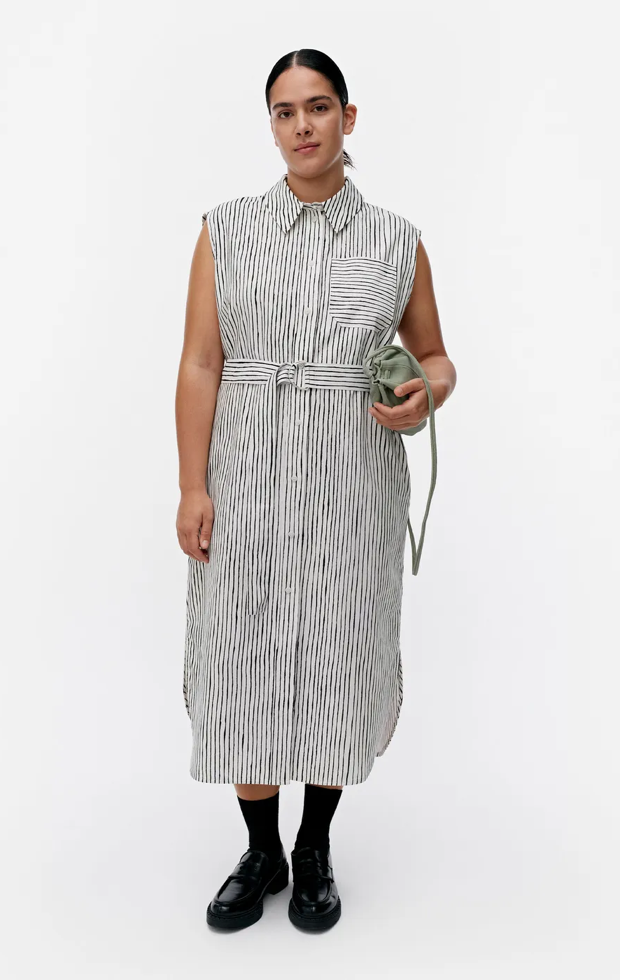 Marimekko Simppeli Aita dress – 191 - Organic cotton chambray