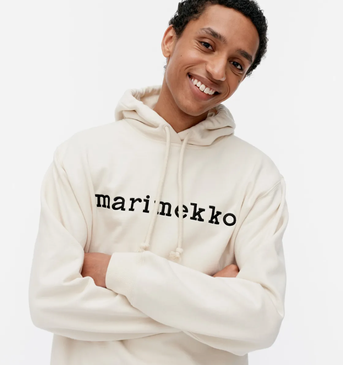 Marimekko Termi Logo Placement hoodie – 190 - organic cotton