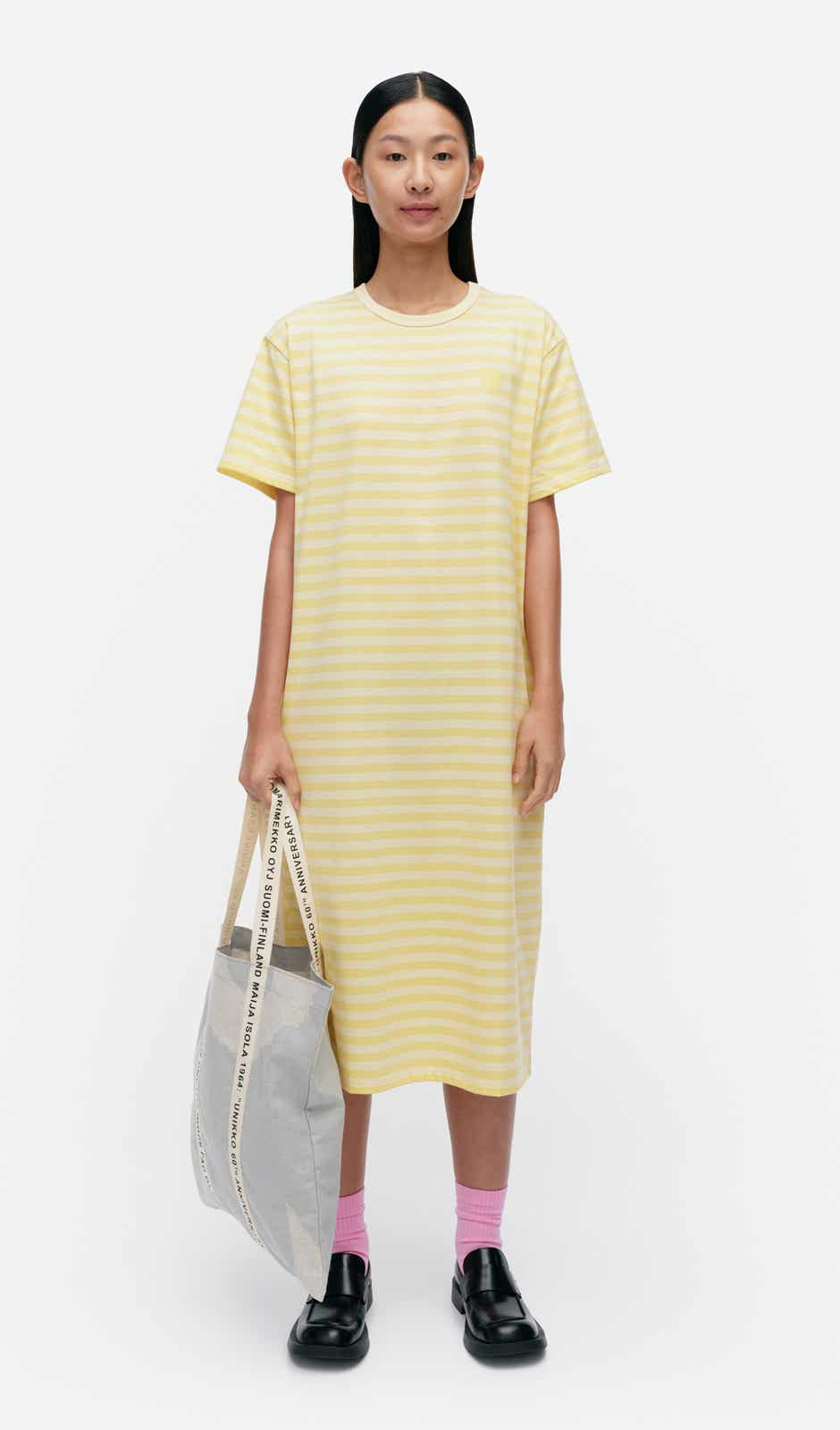 Tasaraita Oversized dress – cotton jersey