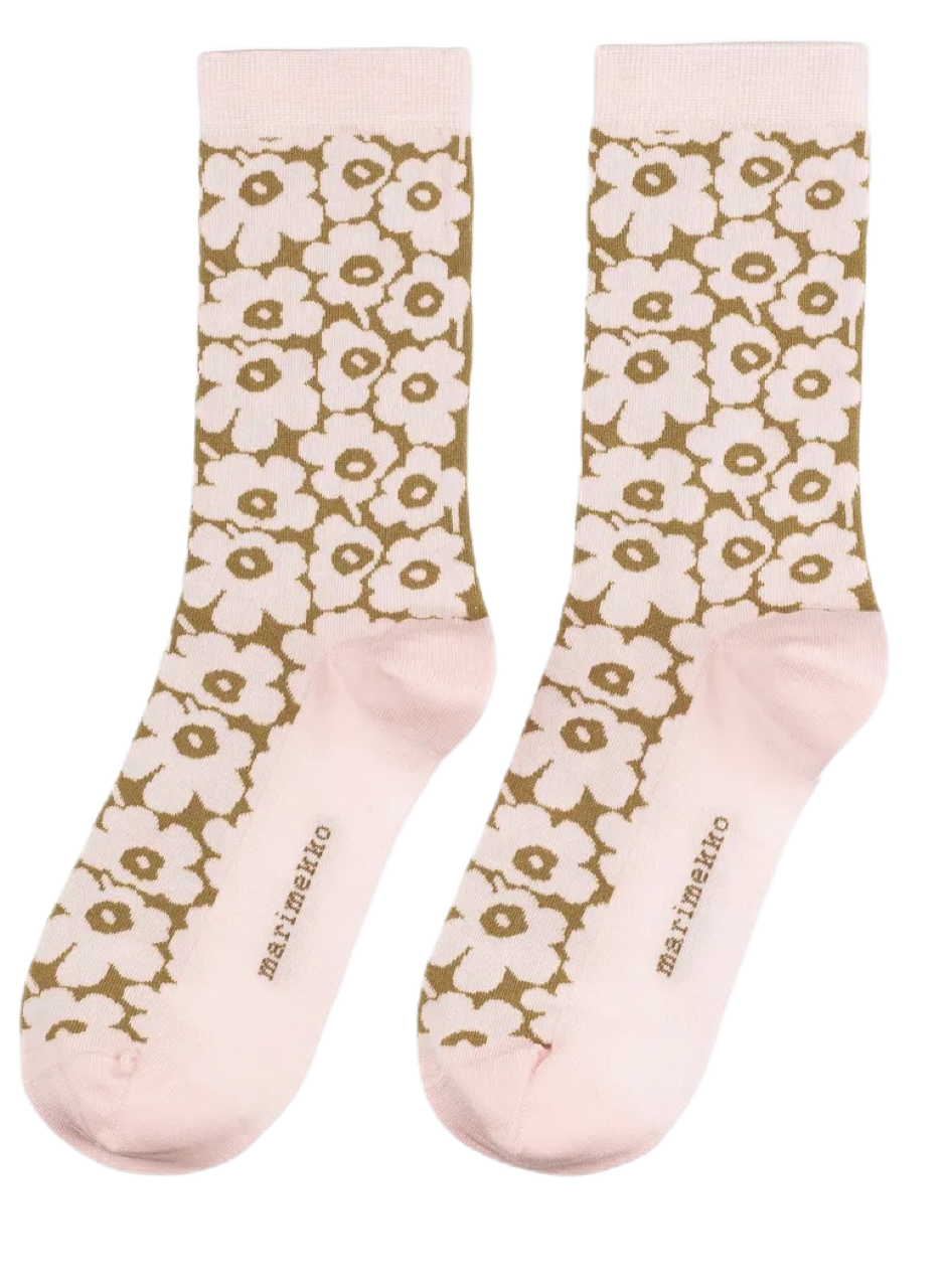 Marimekko Linjaus Pikkuinen Unikko socks - 338  