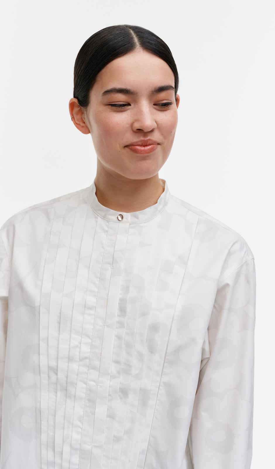 Heti Unikko shirt – organic cotton poplin – 110