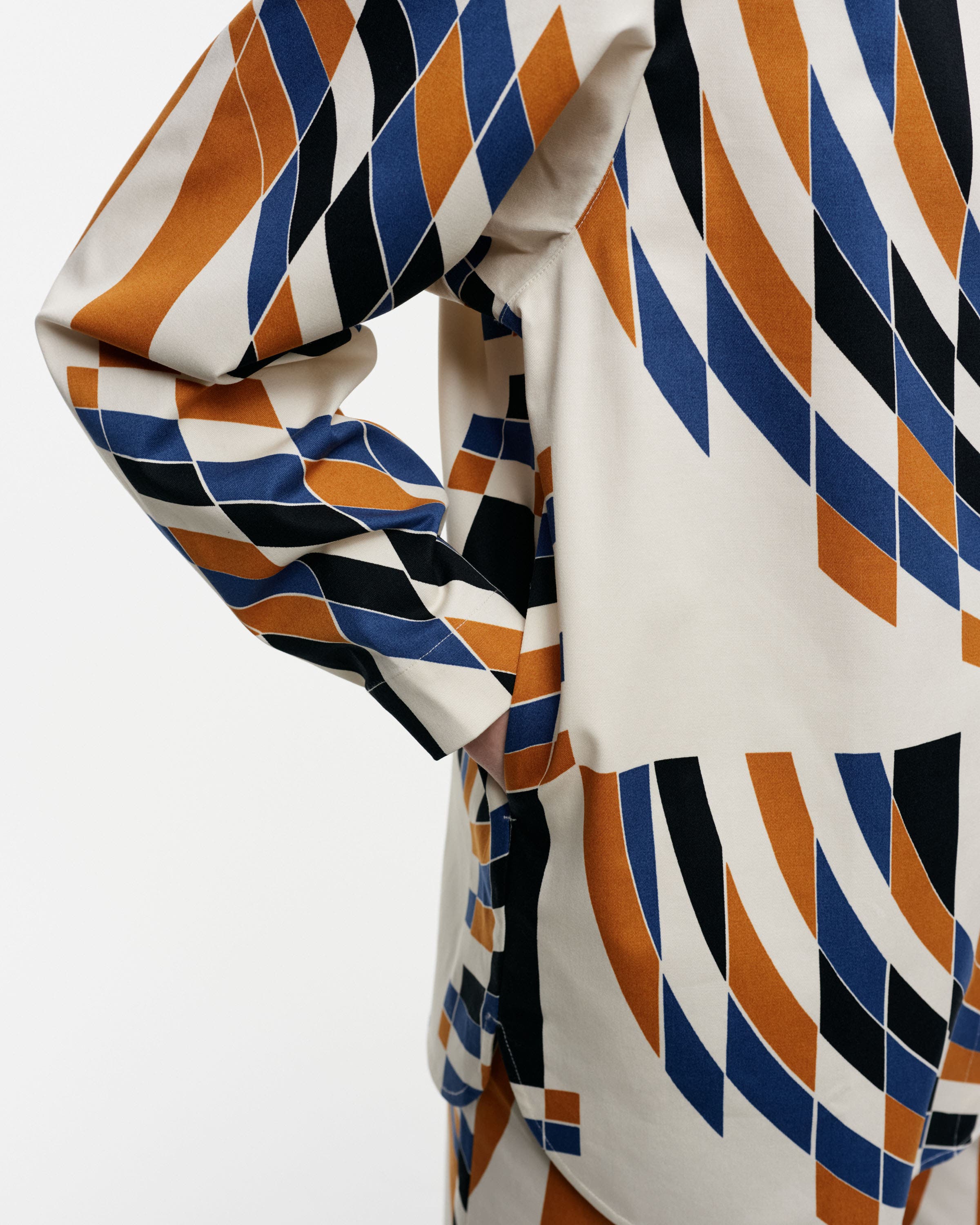 ZARA geometric print tie blouse  Blouse, Fall winter fashion