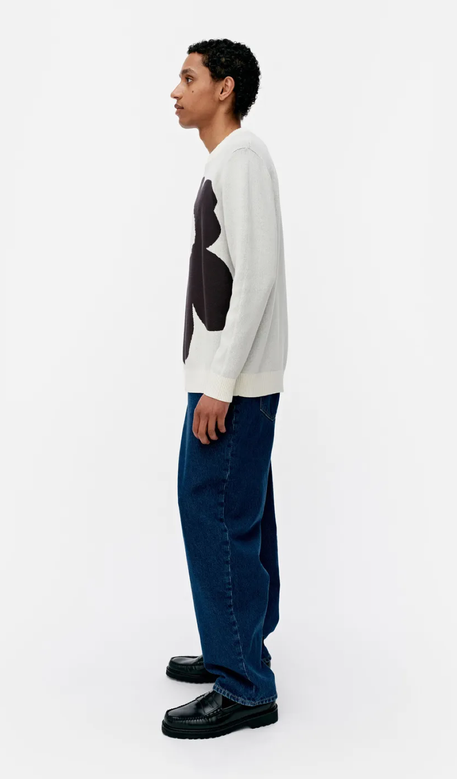 Marimekko Lasi Unikko knitted pullover – 119 - organic cotton