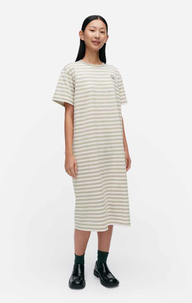 Tasaraita Oversized dress – cotton jersey