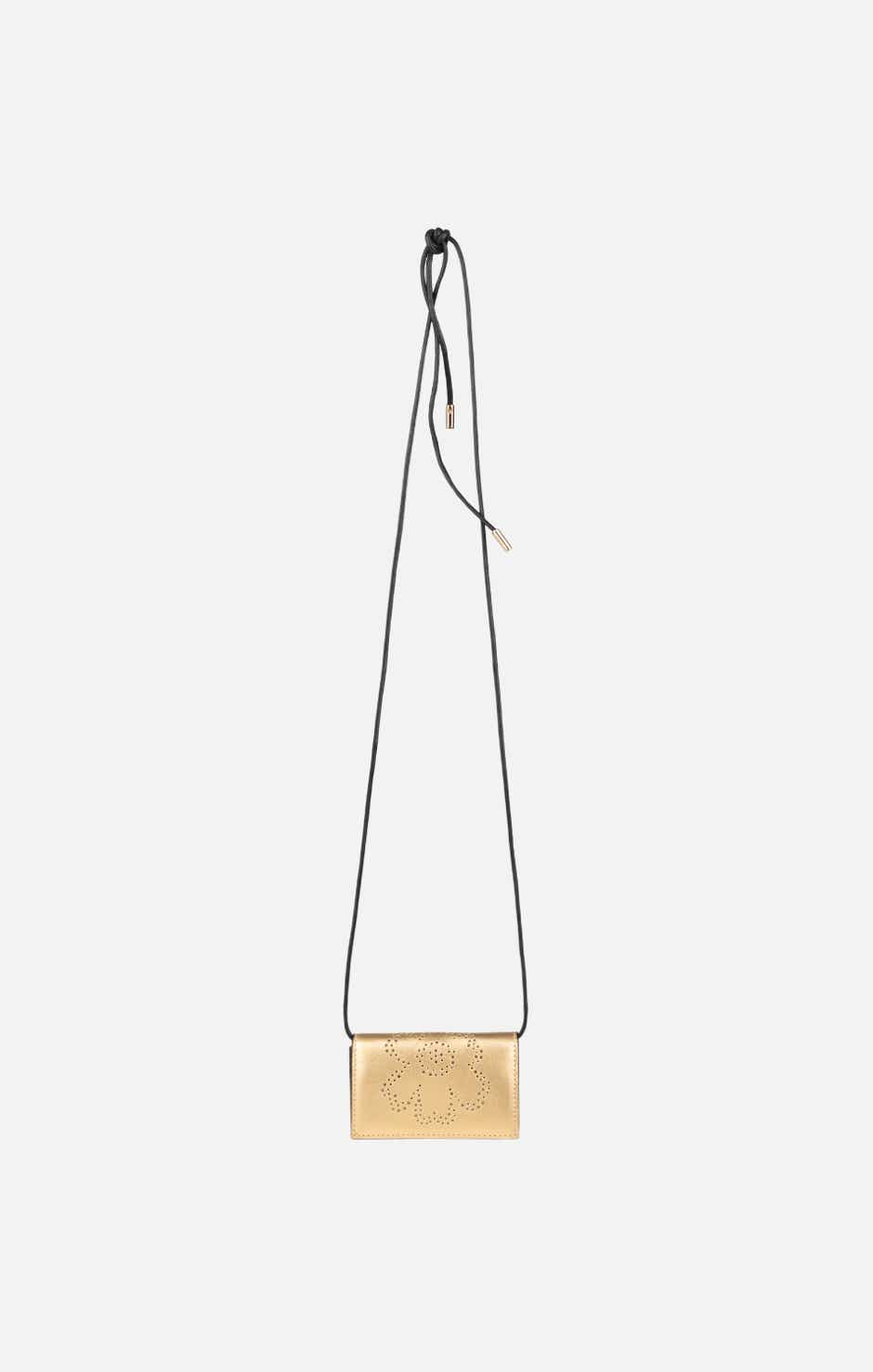 imprint unikko belt bag - gold