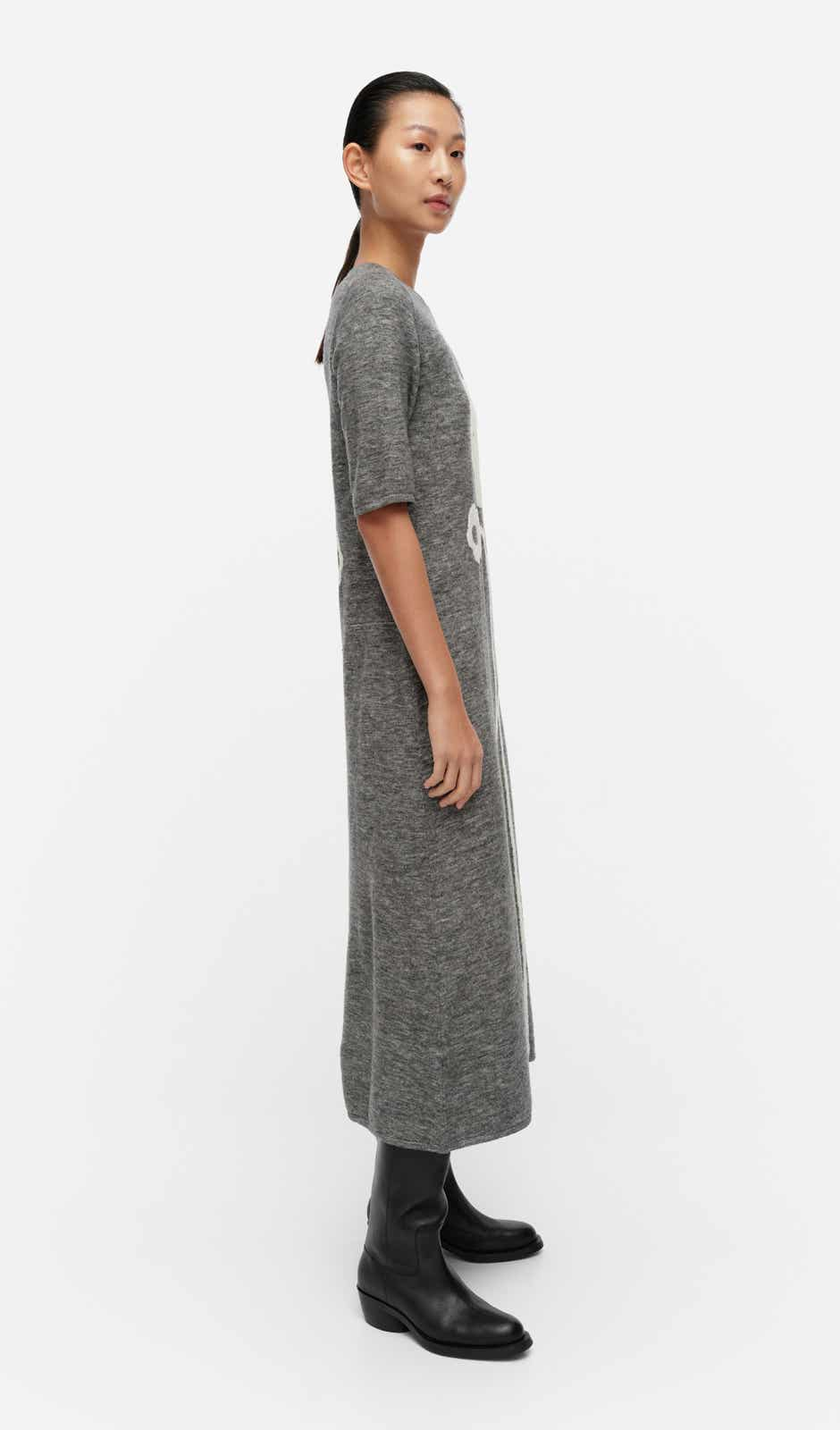 Portti Lammet knitted dress – wool and cotton blend