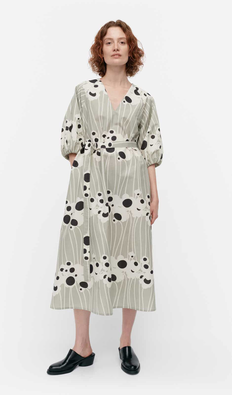 Aiva Lammet dress – cotton and linen blend