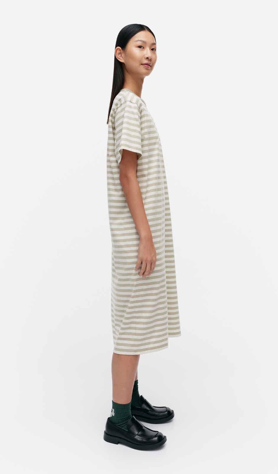 Tasaraita Oversized dress – cotton jersey