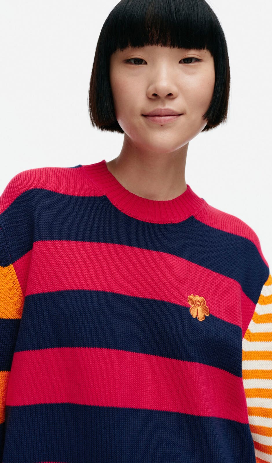 Kesäkoju Maalis Patja knitted jumper – organic cotton