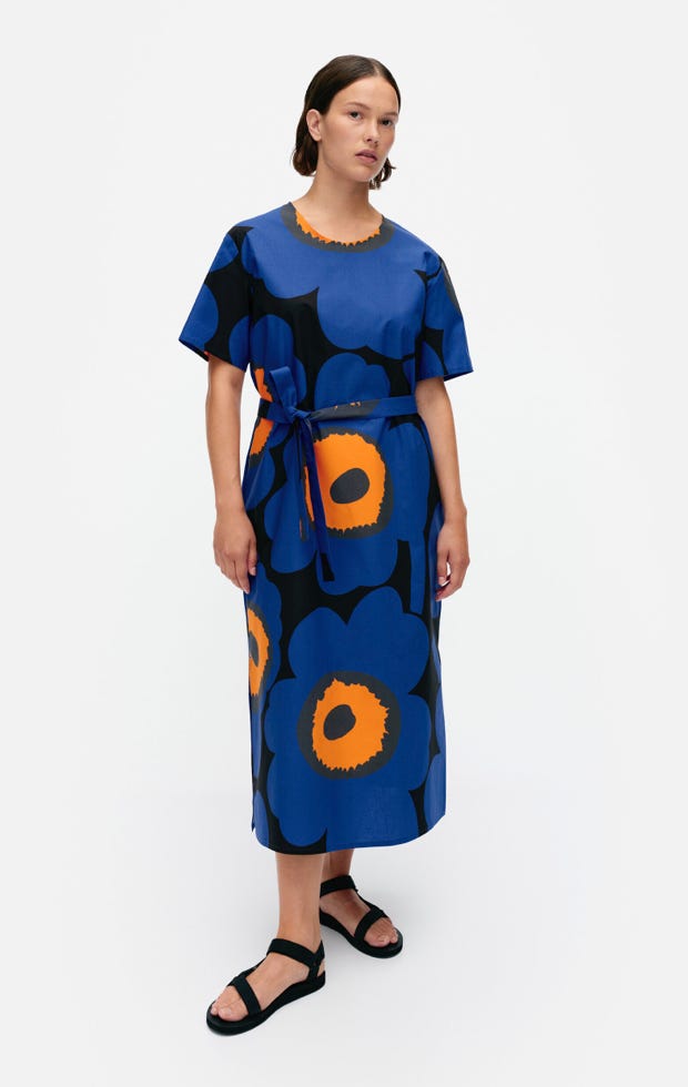  Kemut Unikko dress – organic cotton poplin