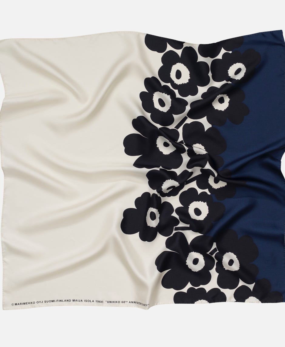 Lauhtua Unikko scarf – silk