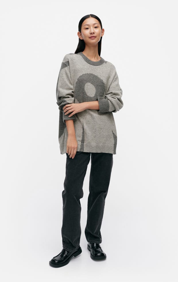 Neutra Unikko jumper – cotton and wool blend