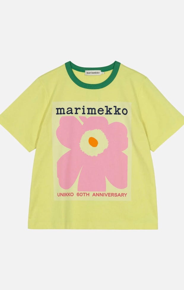 Kioski Erna Unikko Placement t-shirt – organic cotton jersey