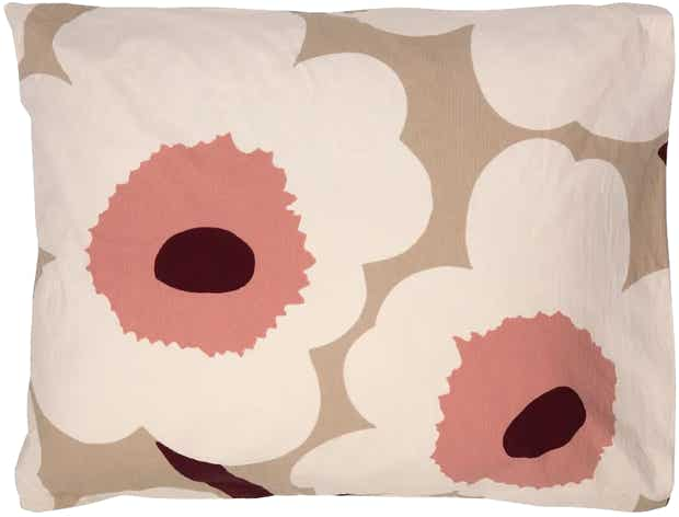 Marimekko Unikko rose /  Tiiliskivi rose / Räsymatto rose