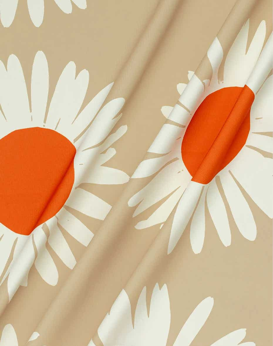 Marimekko Home - outdoor fabric - recycled polyester – Auringonkukka