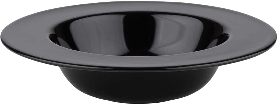 Lokki deep plate Ø20 cm – Black