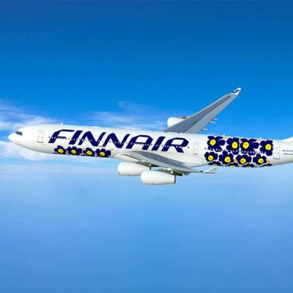 Marimekko patterns take to the sky with Finnair