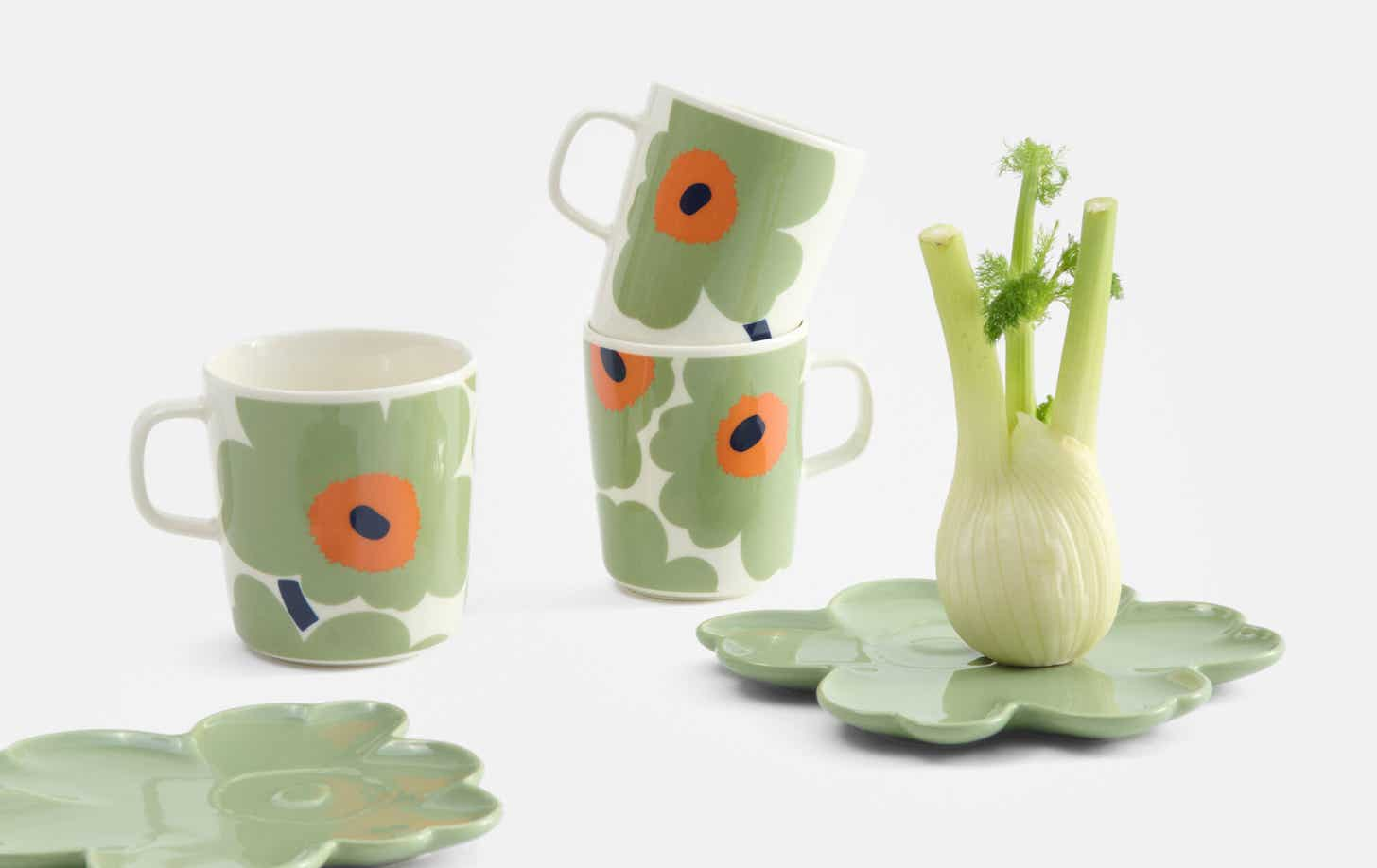 Unikko set – two mugs 2,5 dl