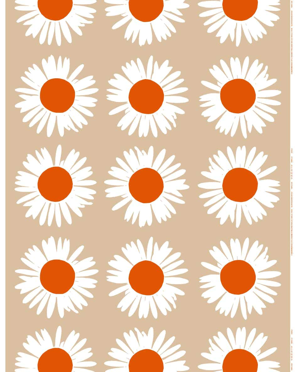 Marimekko Home - outdoor fabric - recycled polyester – Auringonkukka