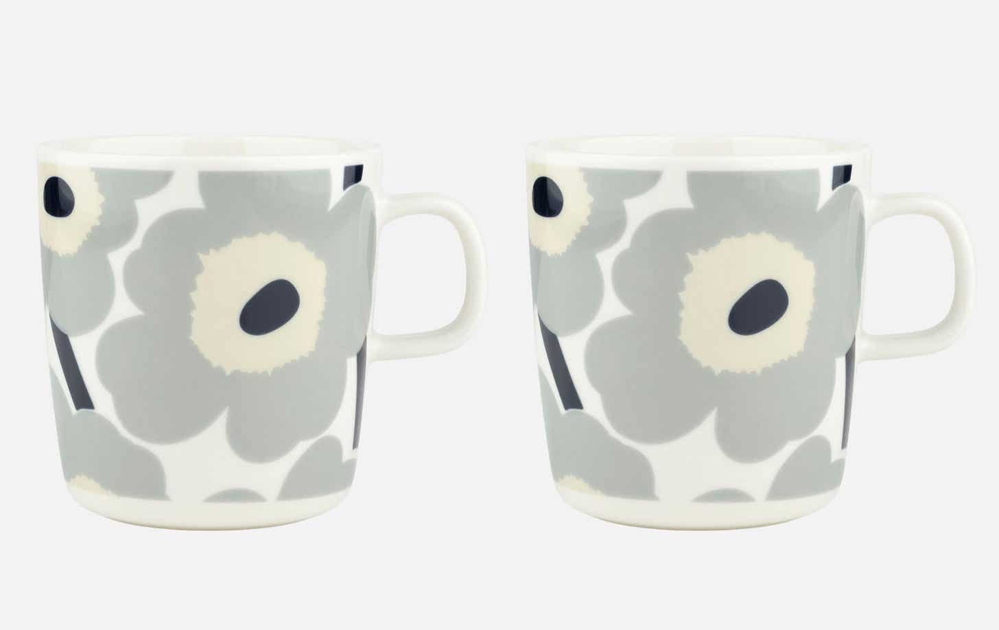 Unikko set – two mugs 4 dl