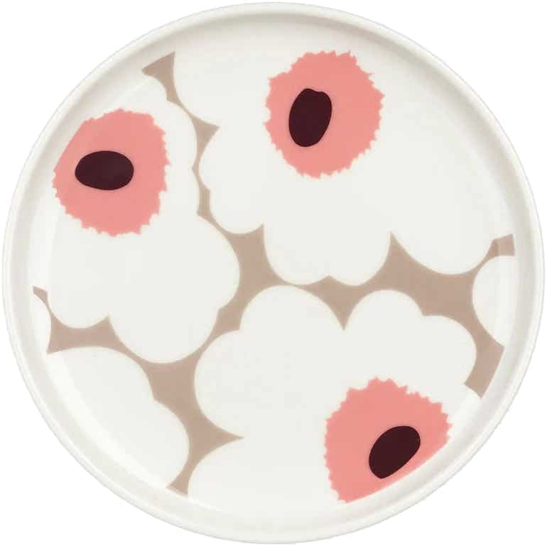 Vaisselle Marimekko  Oiva Brun & Räsymatto Beige