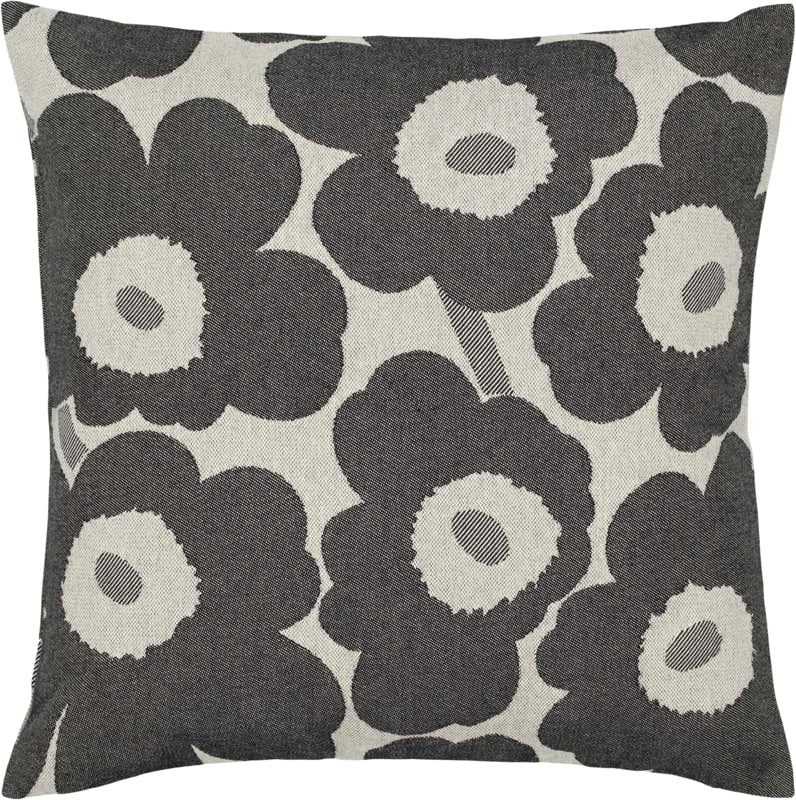 Pieni Unikko cushion cover cotton and linen – 47 x 47 cm