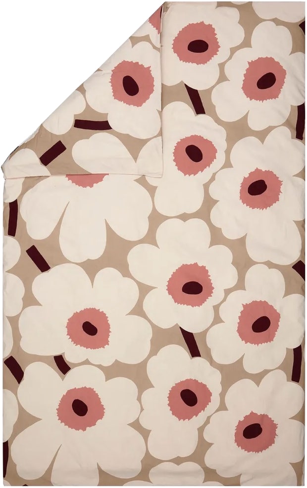 Marimekko Unikko rose /  Tiiliskivi rose / Räsymatto rose