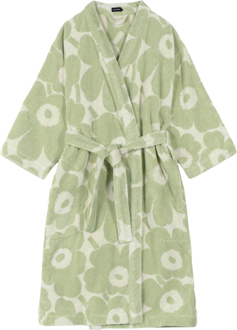 Unikko bathrobe – organic cotton terry